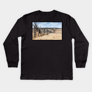 Fence Line Kids Long Sleeve T-Shirt